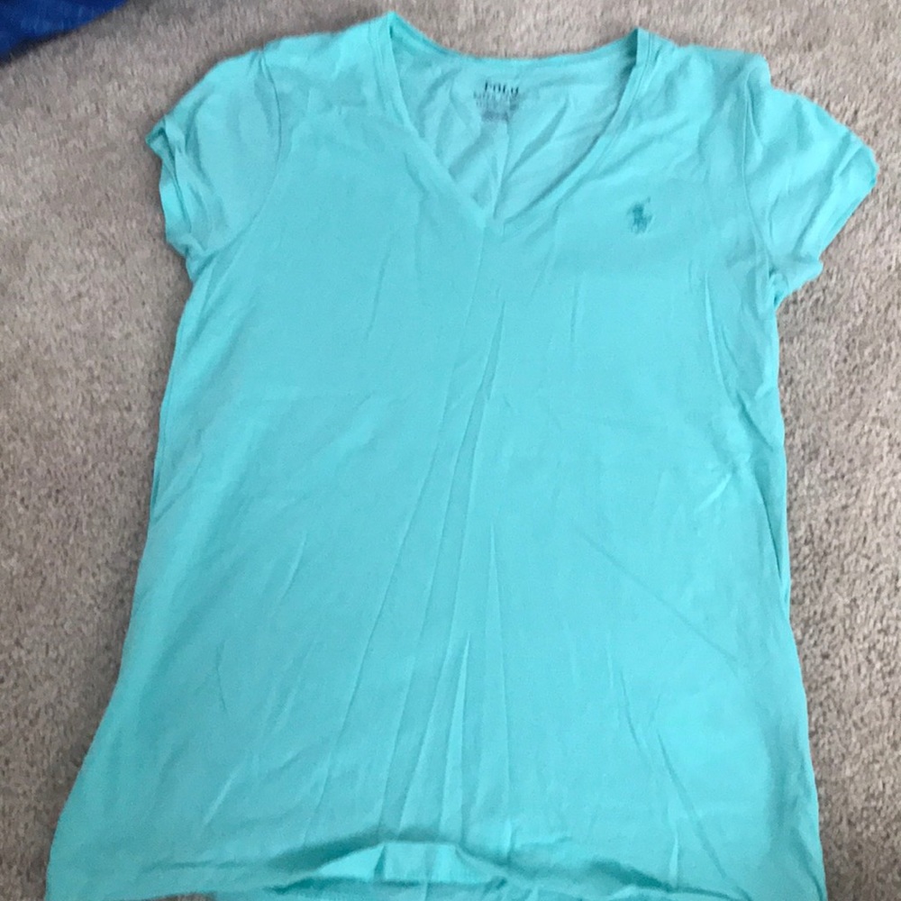 V-Cut POLO ralph lauren tee